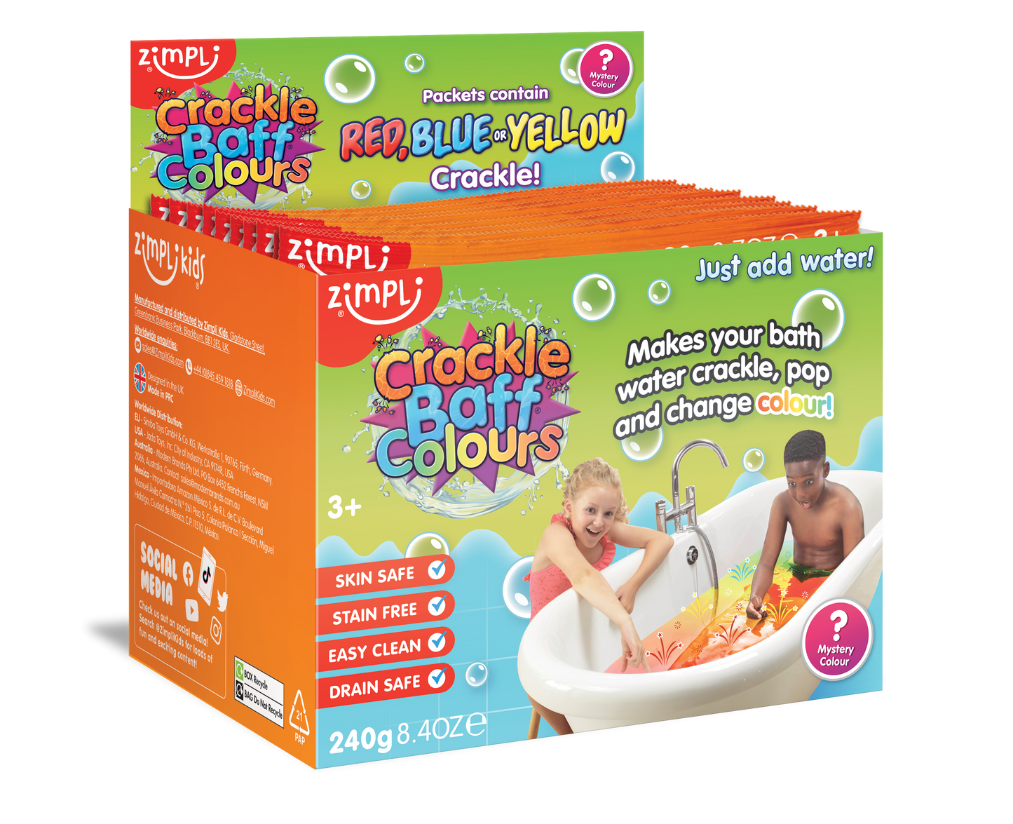 Crackle Baff Colours 20g