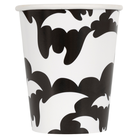 Bats Halloween 9oz Paper Cups 8pc