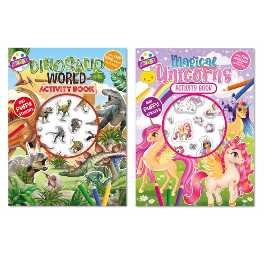 Puffy Sticker Activity Book