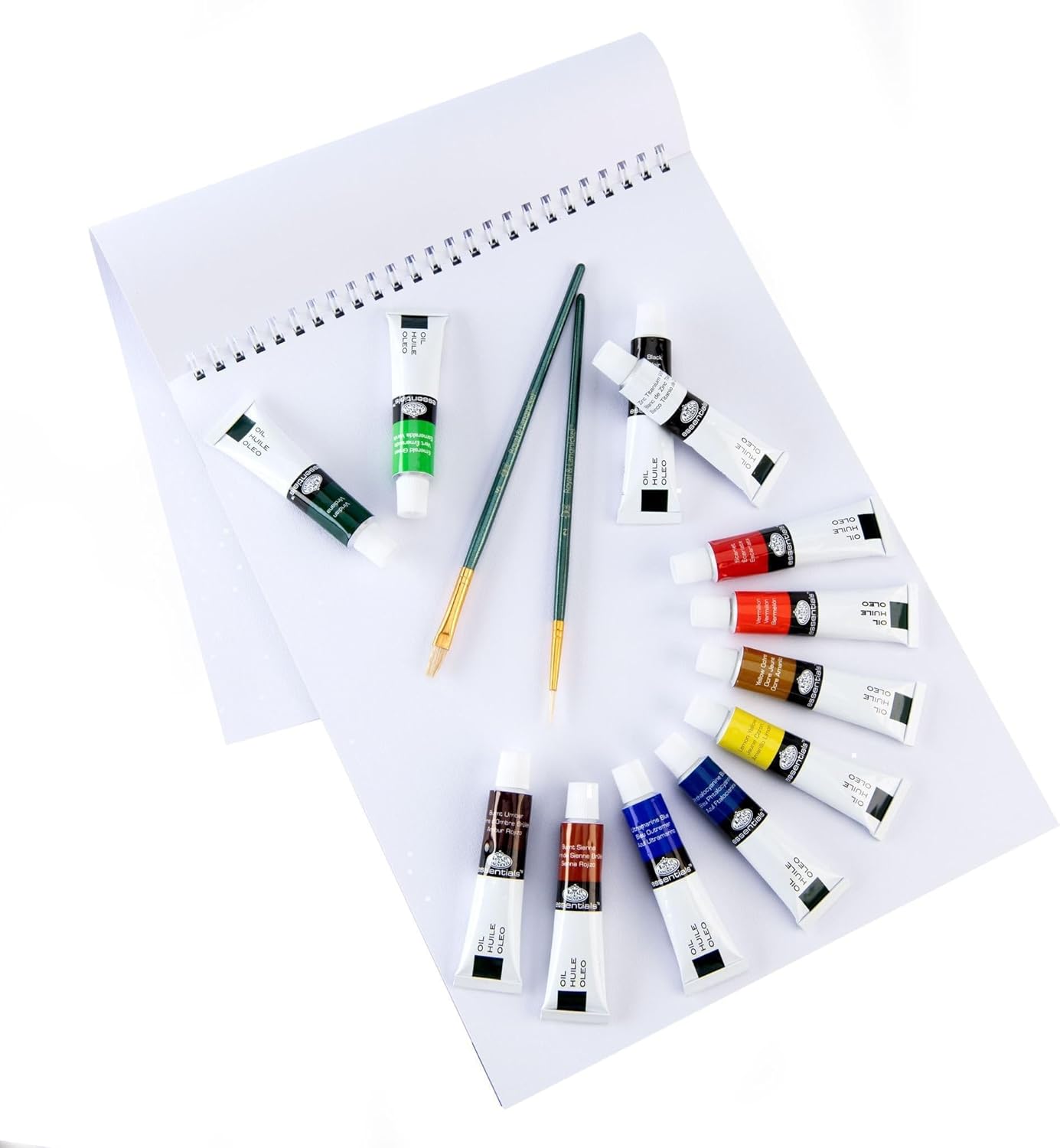 Royal & Langnickel Artists Painting Oil Colour Paints & Pad Pack