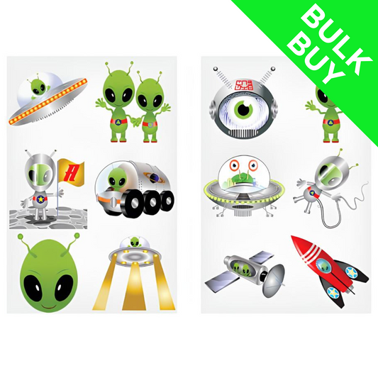 Alien Tattoo Sheets BULK BUY (Choose Quantity)