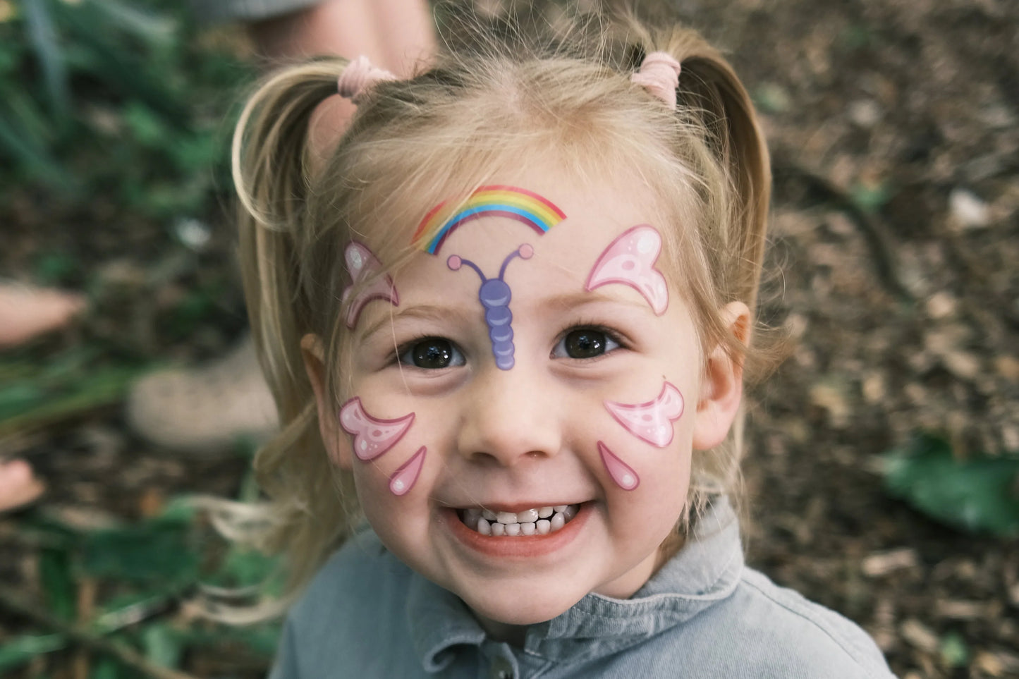 Butterfly Face Paint Sticker