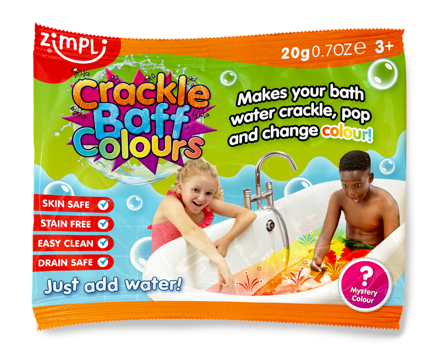Crackle Baff Colours 20g