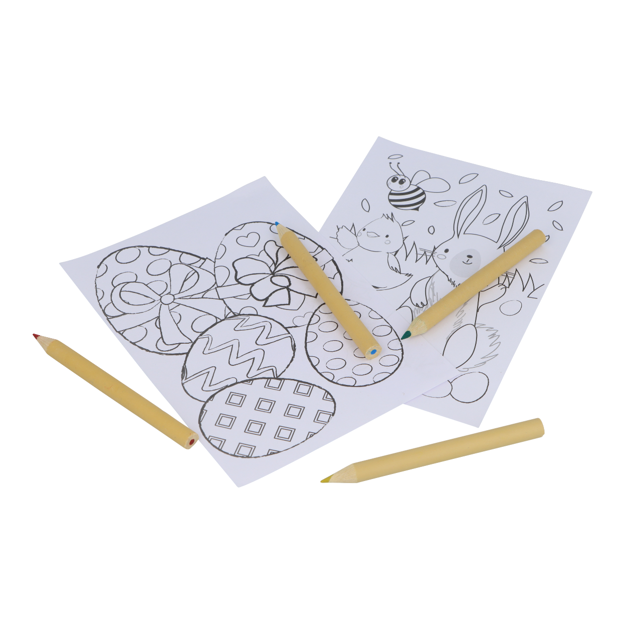 Eco-Friendly Mini Easter Colouring Set