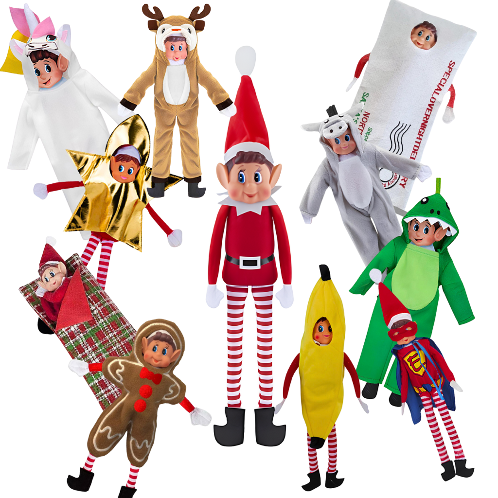 Elves Behavin' Badly Elf & Costume Bundle (Boy)