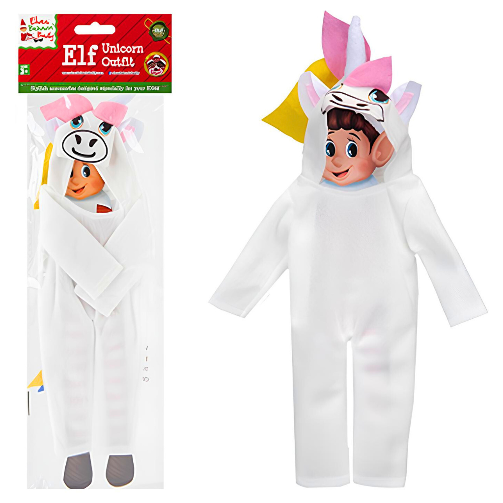 Elves Behavin' Badly Unicorn Outfit