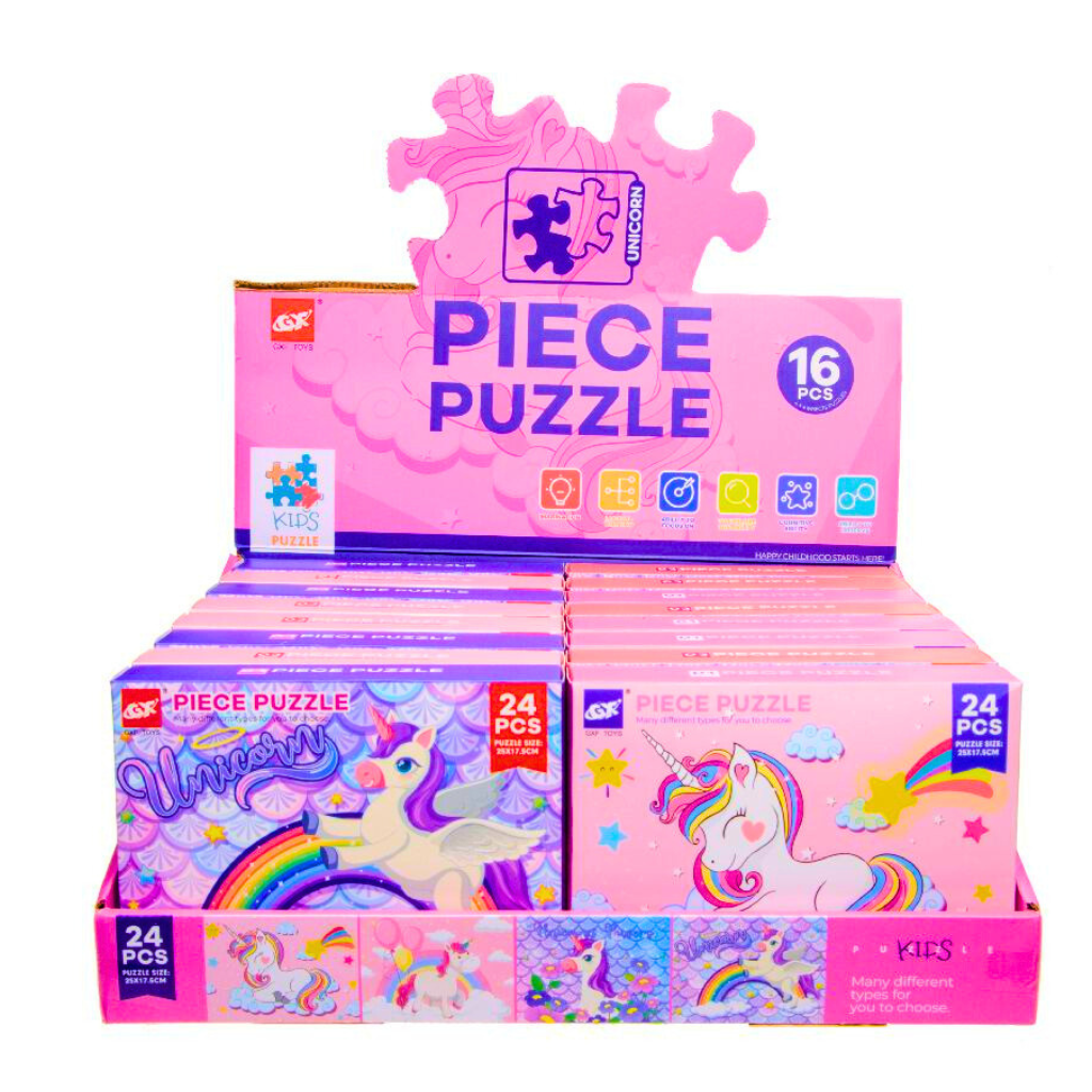 Unicorn Jigsaw Puzzle Boxed 24pc