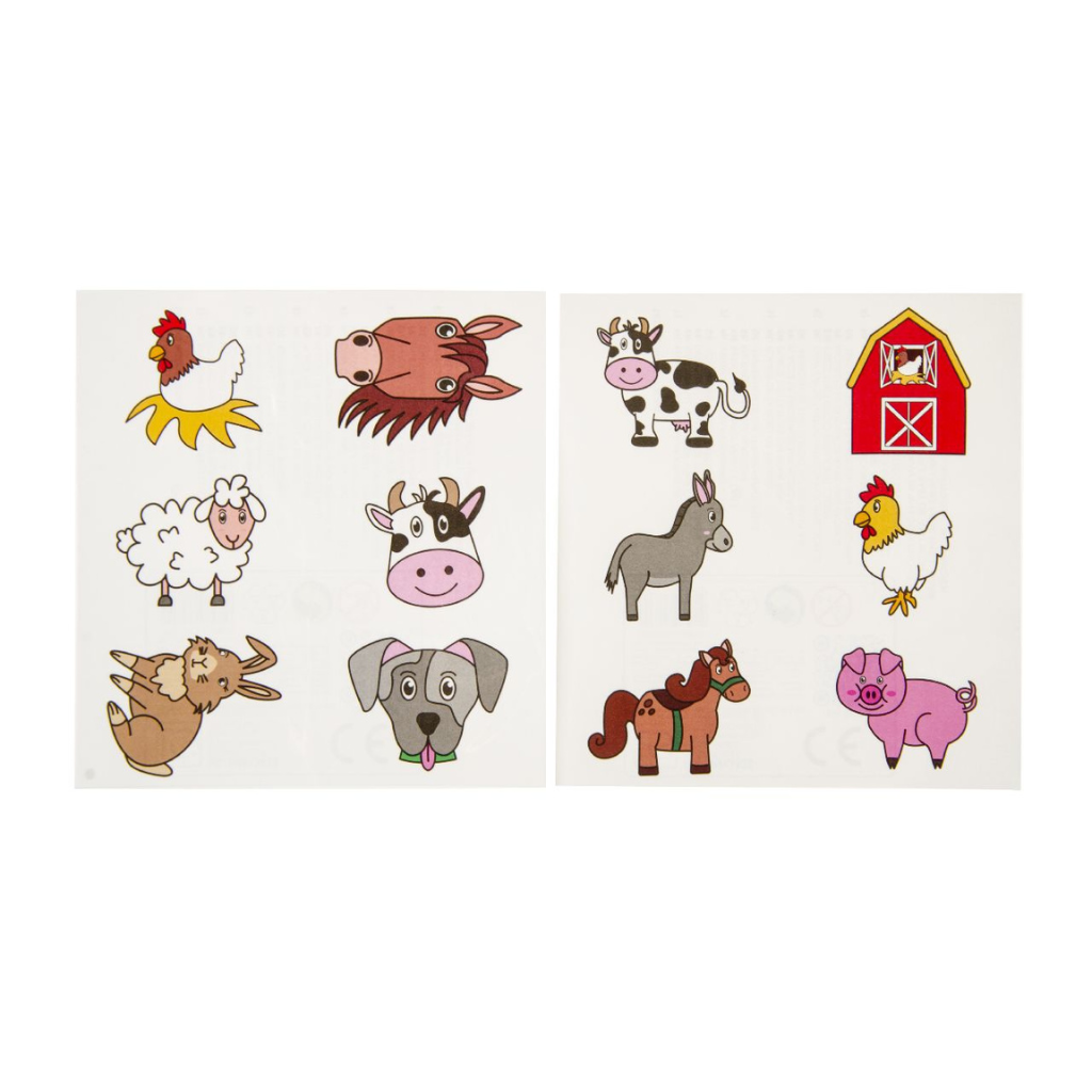 Farm Tattoo Sheet