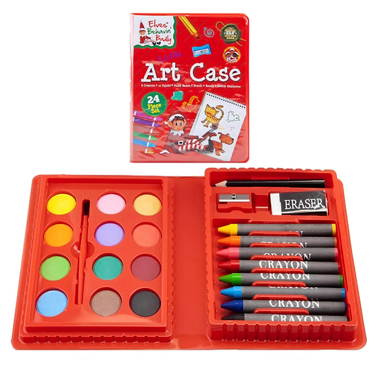 Elf Art Set In Carry Case 24 Piece