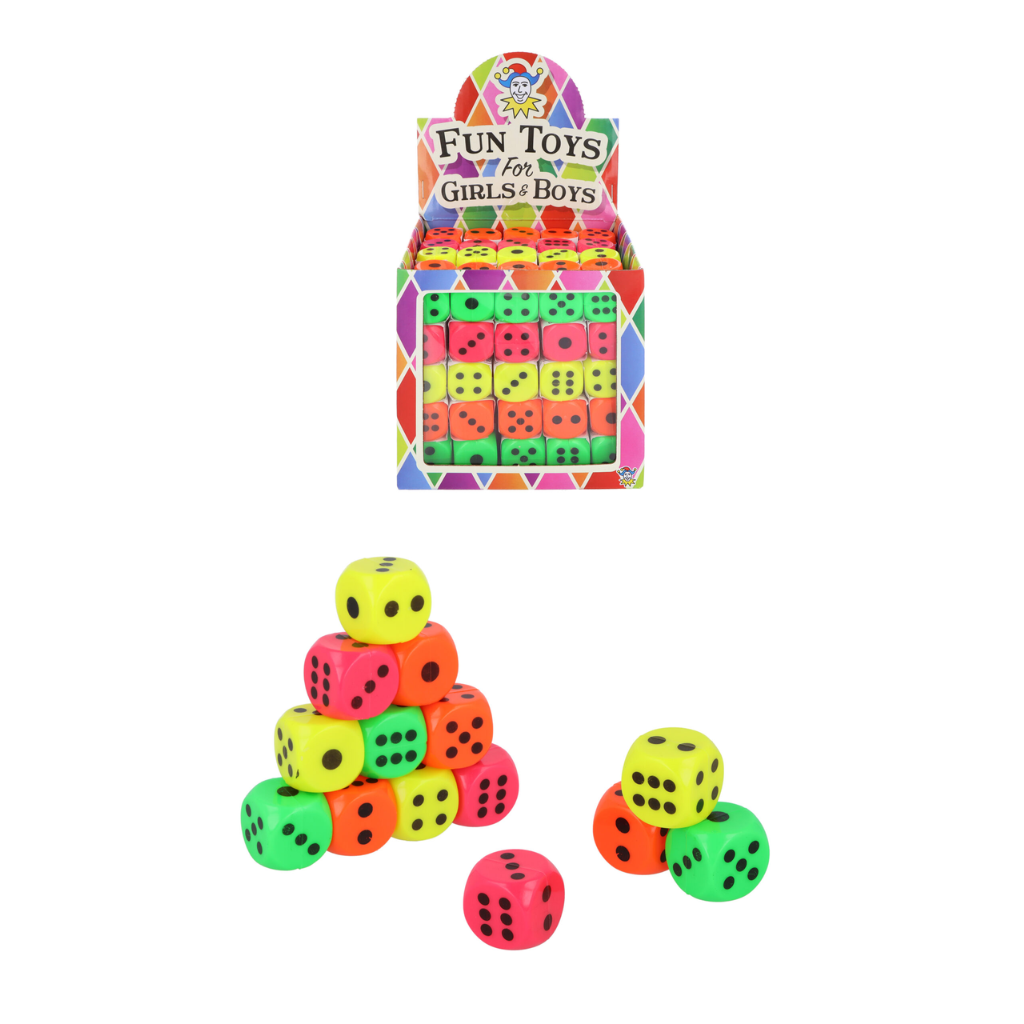 Neon Dice (2.5cm)