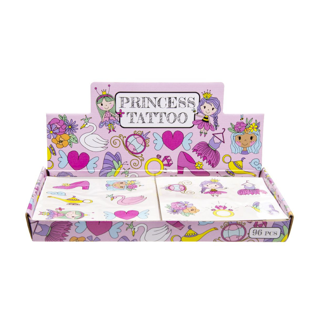 Princess Tattoo Sheet