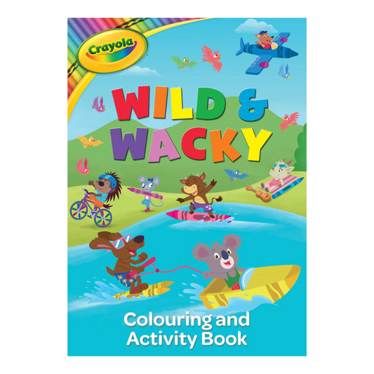 Crayola Wild & Wacky Colouring & Activity Book