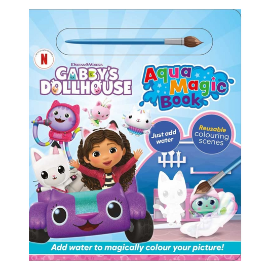 Gabby's Dollhouse Aqua Magic Book