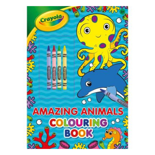 Crayola Amazing Animals Colouring Book