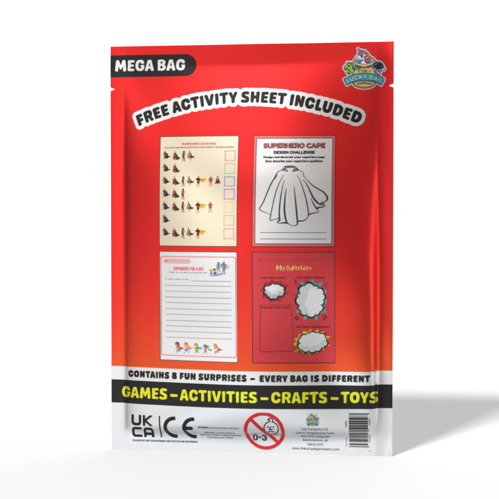 Superhero Mega Lucky Bag
