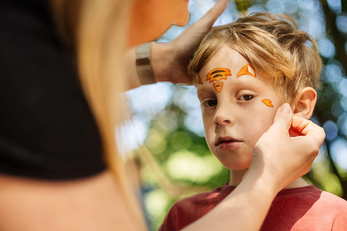 Jungle Face Paint Sticker