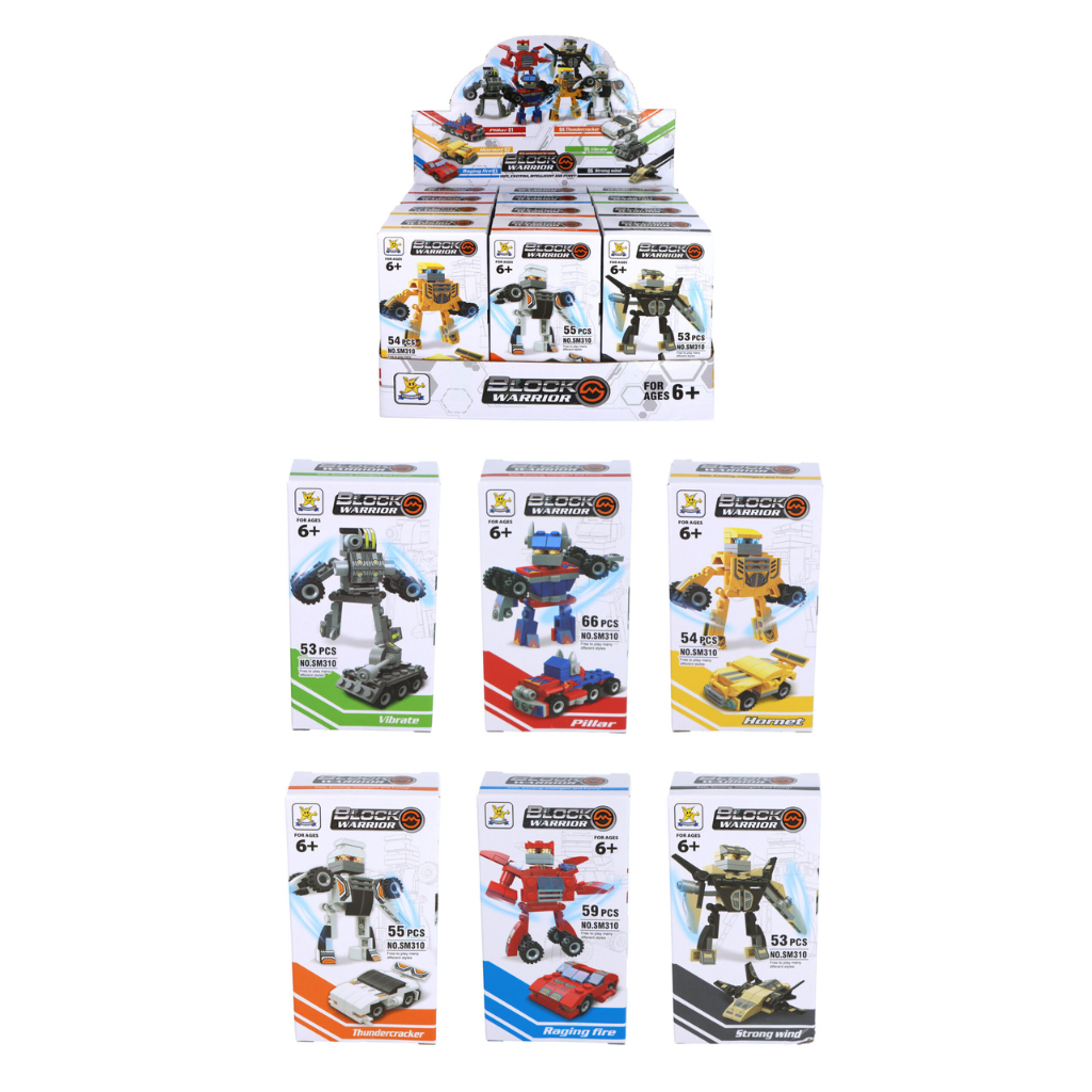 Warrior Blocks Kit (6 to Collect)