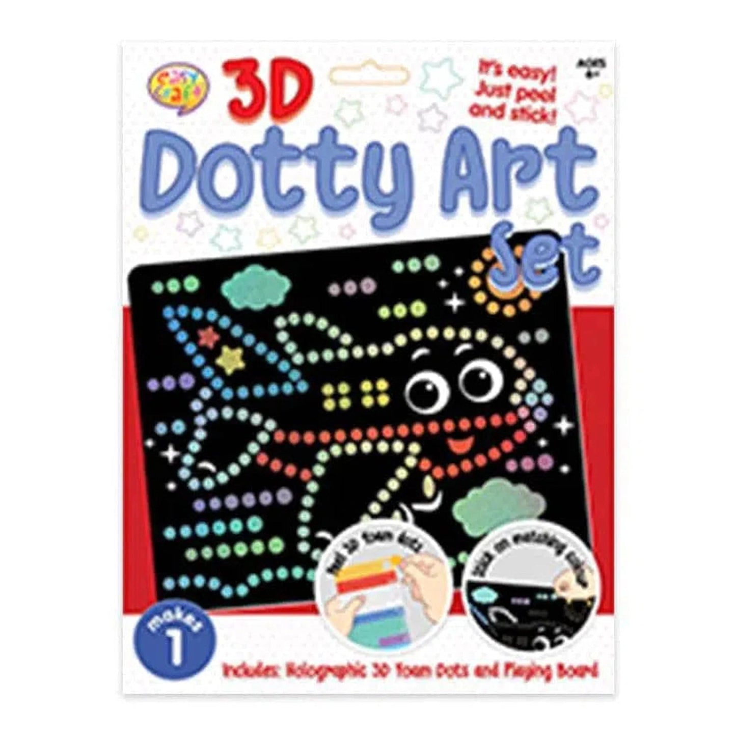 Aeroplane Dotty Art Kit - Kids Party Craft