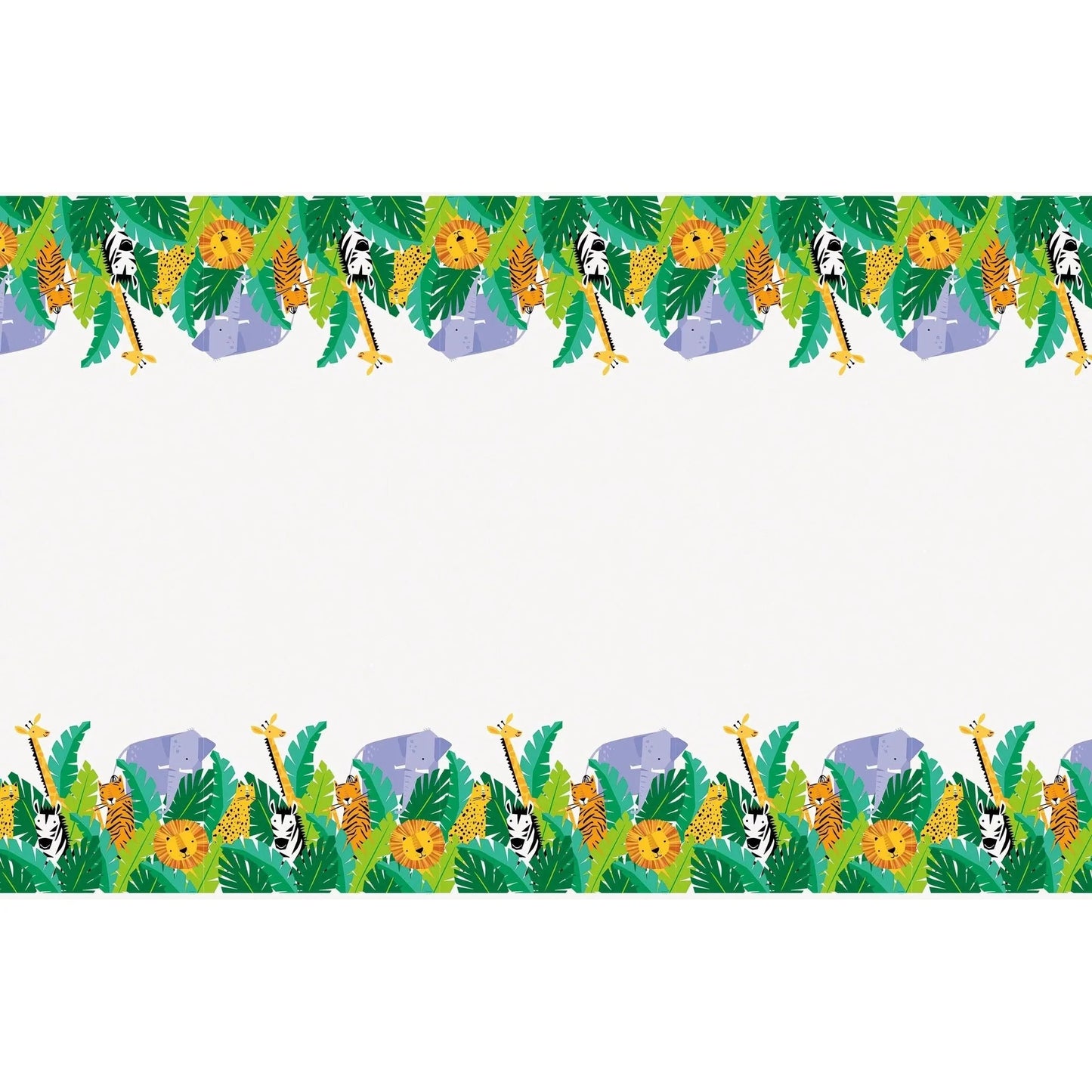 Animal Safari Table Cover - Kids Party Craft