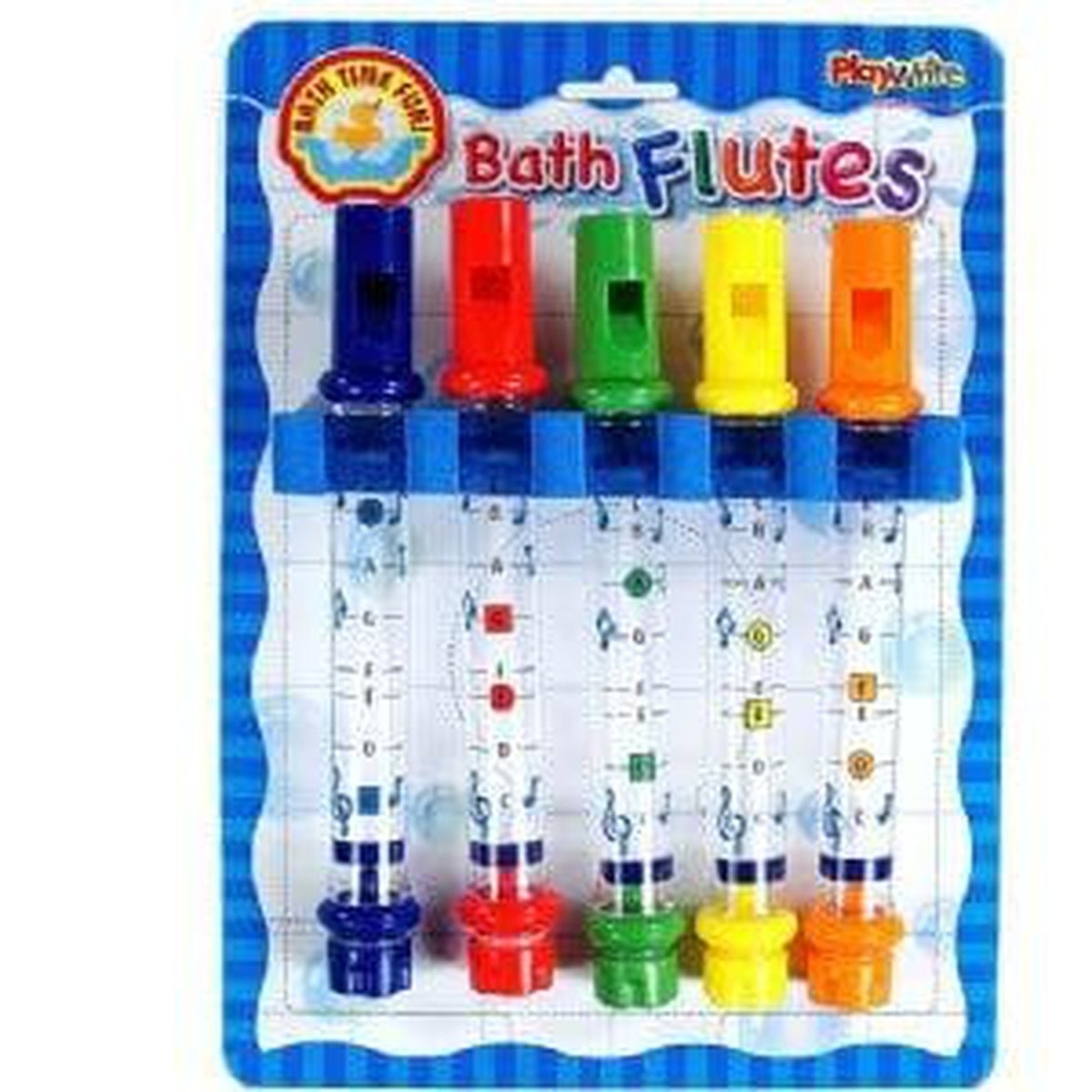 Bath Flutes 5pc Set - Kids Party Craft