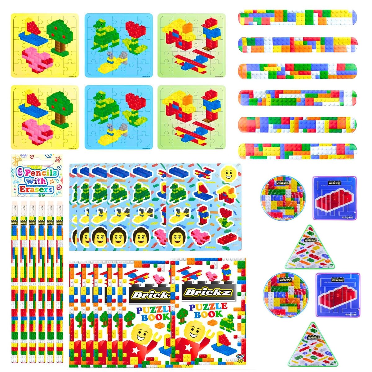Bricks Party Bag Fillers Bundle 36 Pack