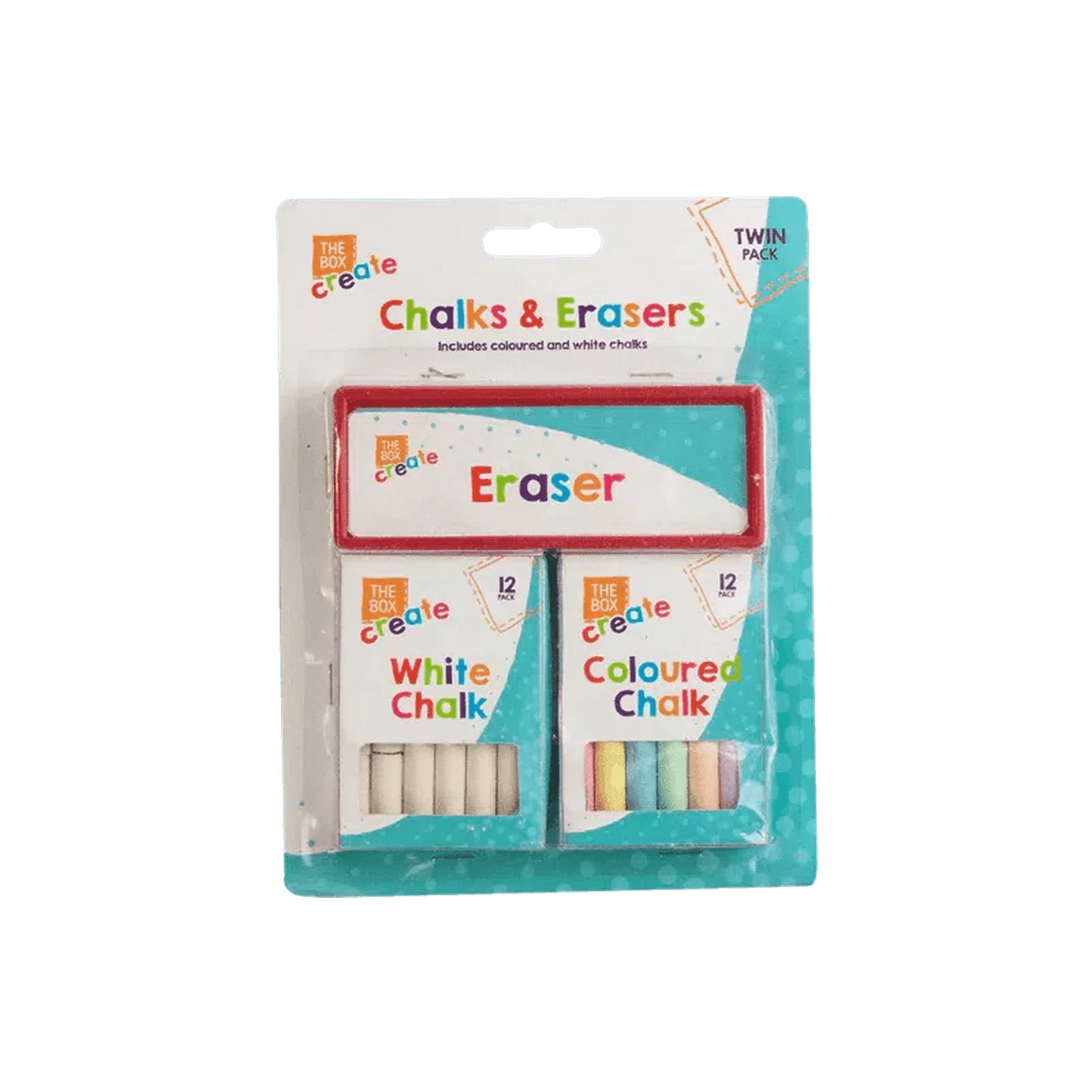Chalk and Eraser Set - Kids Party Craft