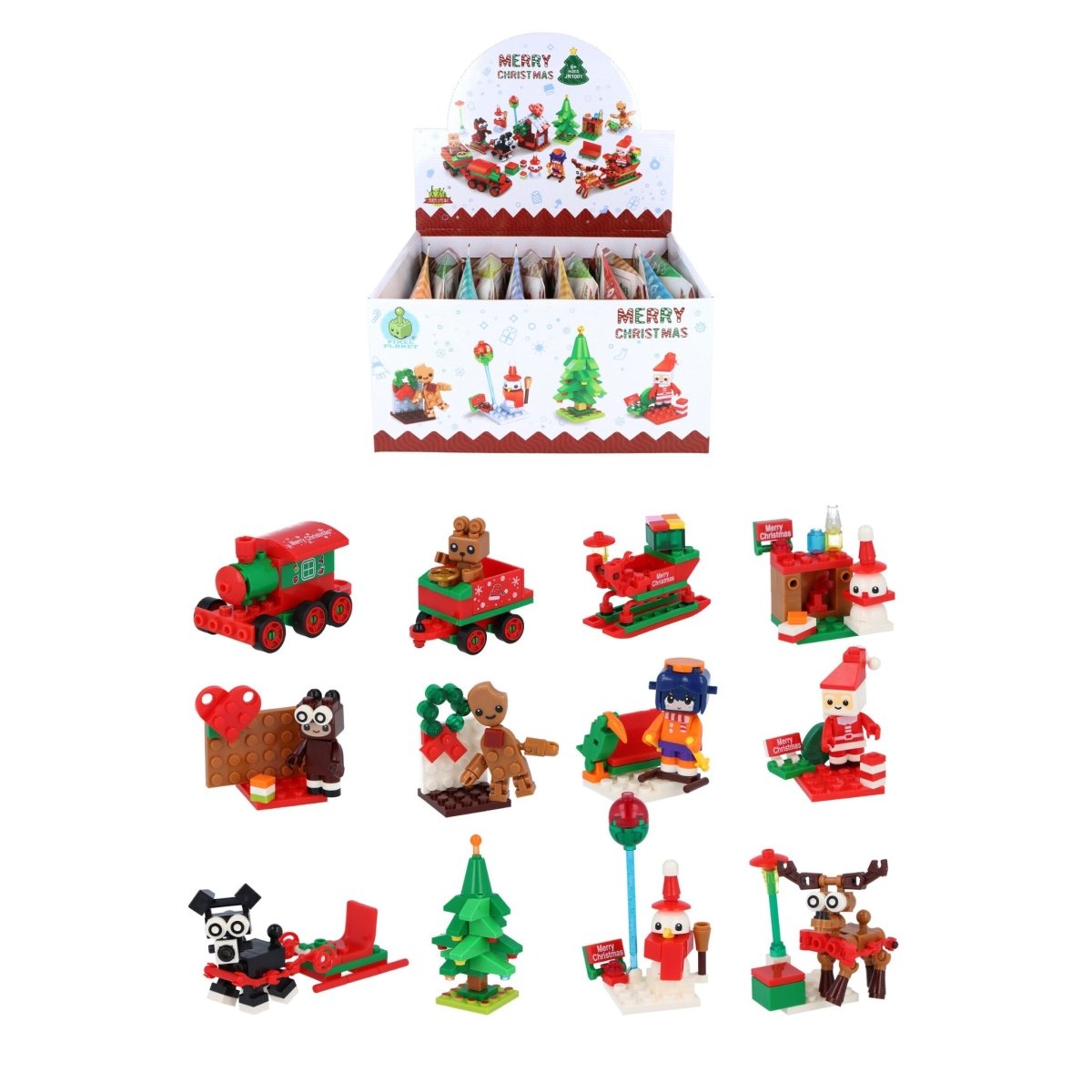 Christmas Block Kits - Kids Party Craft