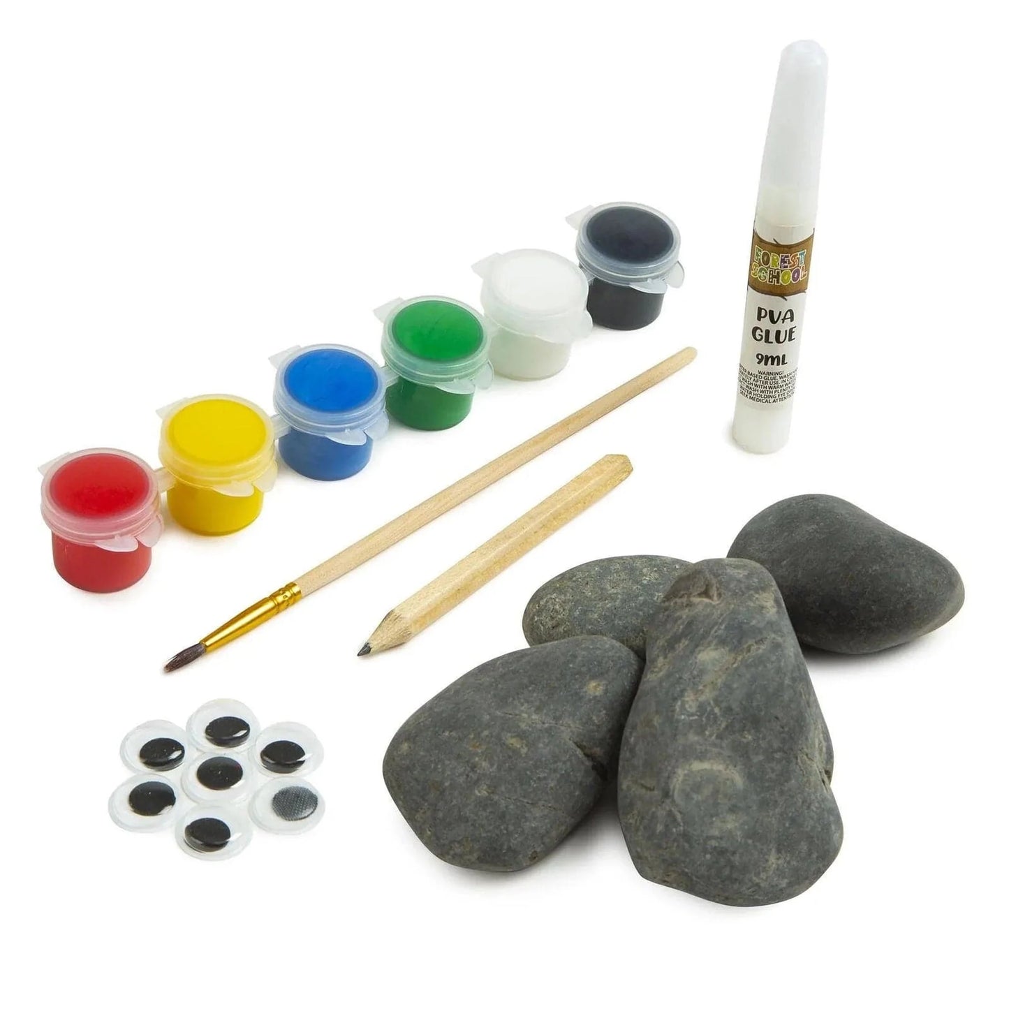 Create and Paint Your Own Pebble Pals - Kids Party Craft