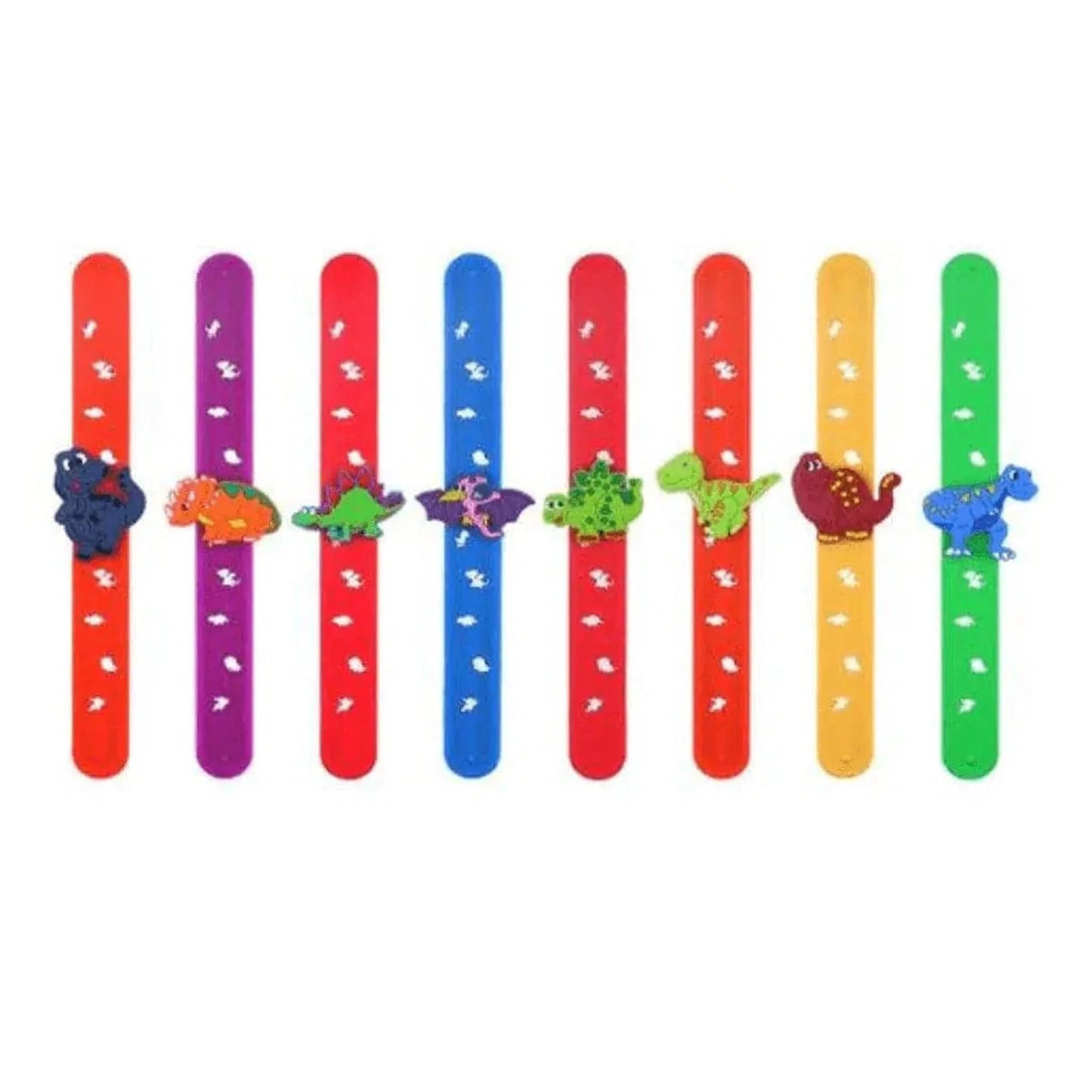 Dinosaur Snap Bracelets - Kids Party Craft