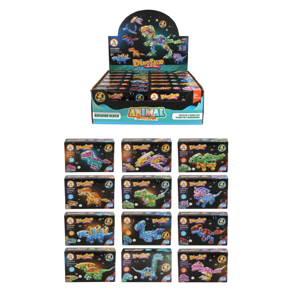 Dinosaur Block Kits (12 to collect)