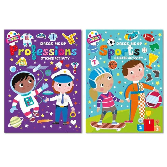 Dress-Me Up Stickers Activity Book - Kids Party Craft
