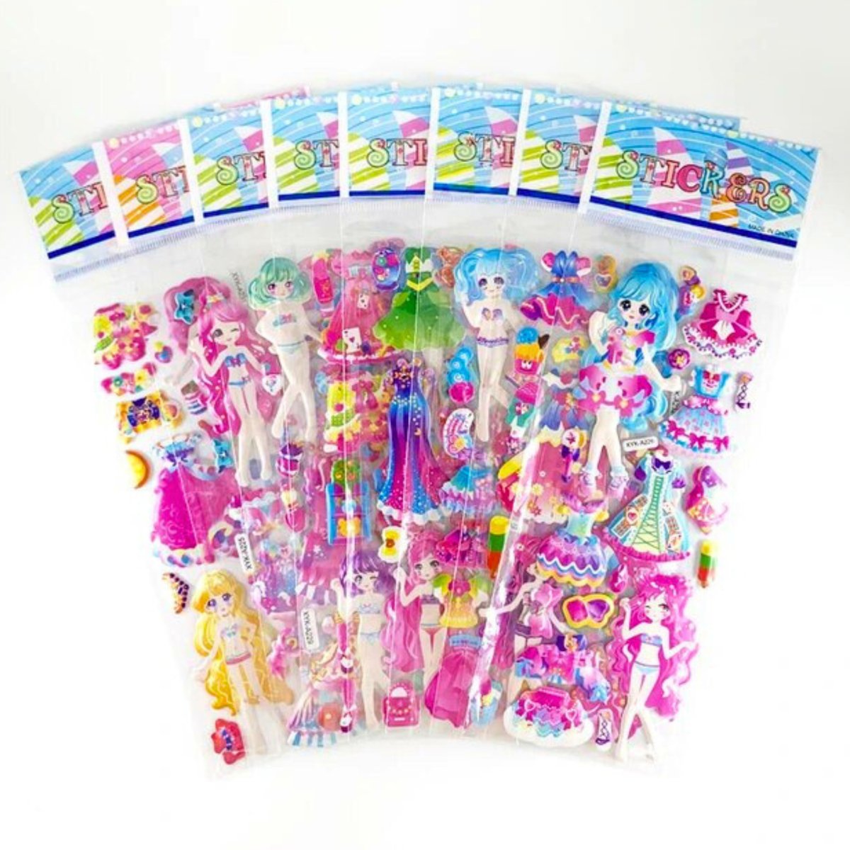 Dress Up Sticker Sheet