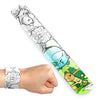 Jungle Colour In Slap Bracelet - Kids Party Craft