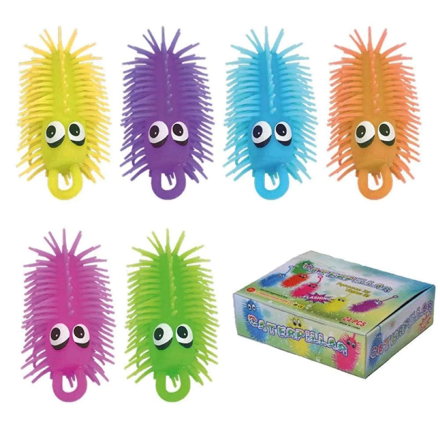 Light Up Puffer Caterpillar 10cms - Kids Party Craft