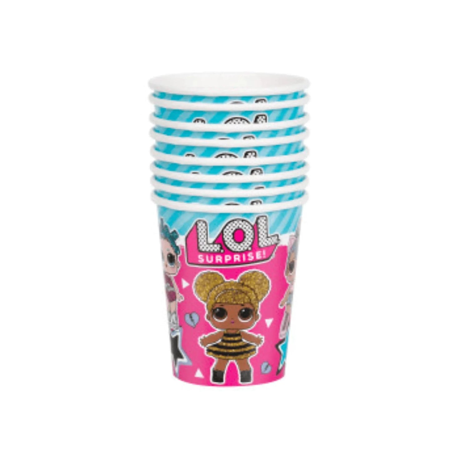LOL Surprise 9oz Cups 8pk - Kids Party Craft