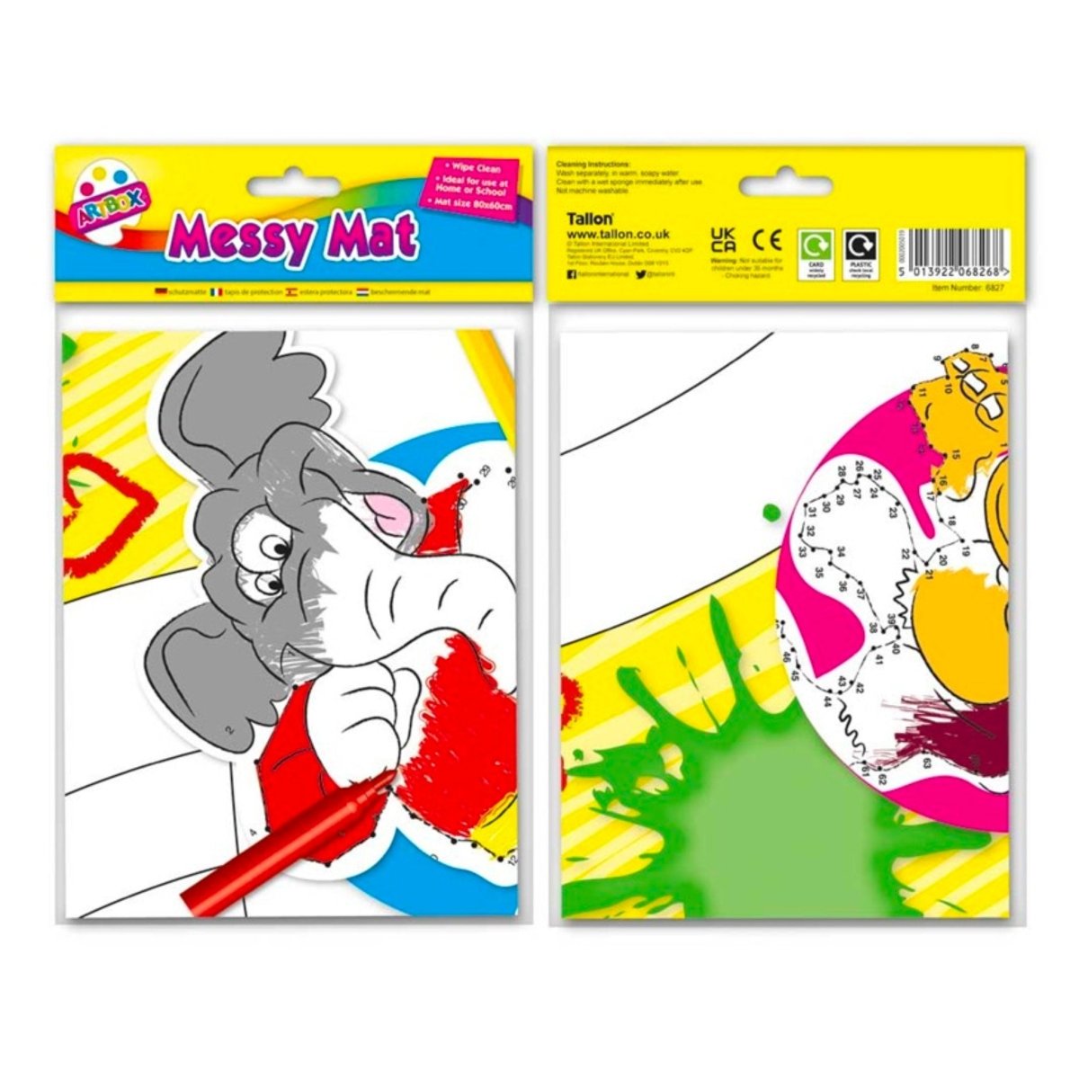 Messy Mat - Kids Party Craft
