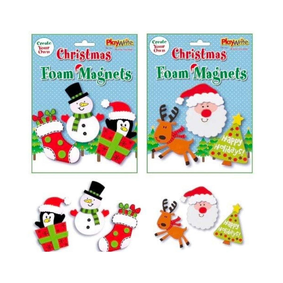 MYO Christmas Foam Kids Party Craft