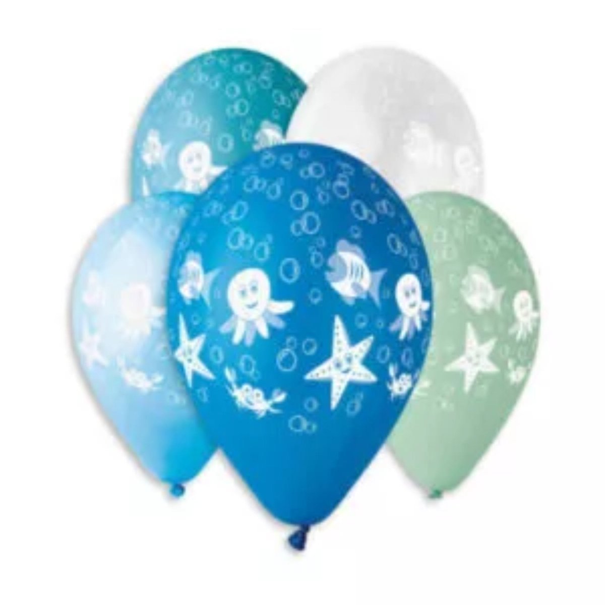 Ocean Themed Balloons (10 pack) - Kids Party Craft