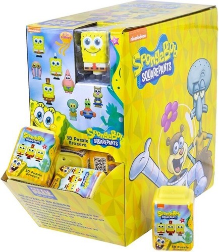 Spongebob Square Pants 3D Puzzle Eraser