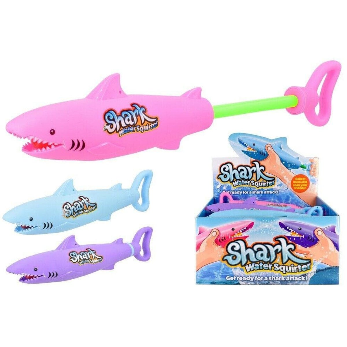 Shark Water Squirter - Kids Party Craft