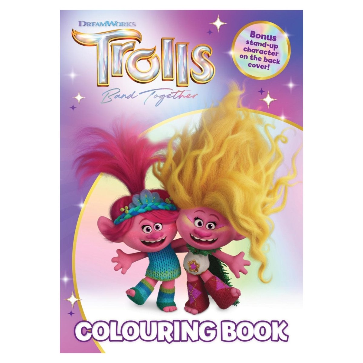 Trolls Band Together Colouring Book