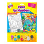 10 Piece Paint By Numbers Kit (3 Designs) - Kids Party Craft