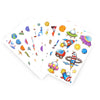 10 x Pack Outer Space Mini Tattoo Sheets - Kids Party Craft