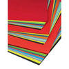 100 Bright Coloured Mounting Paper Assorted - Kids Party Craft