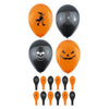 12 Pack Halloween Balloons With Print - Kids Party Craft