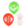 12 Pack Of Christmas Balloons - Kids Party Craft