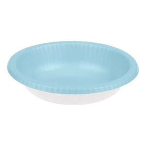 16 Pack Baby Blue Party Bowls - Kids Party Craft