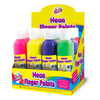 200ml Neon Finger Paints (6 Colours) - Kids Party Craft