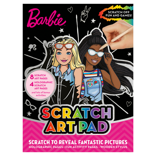 Barbie Scratch Art Pad