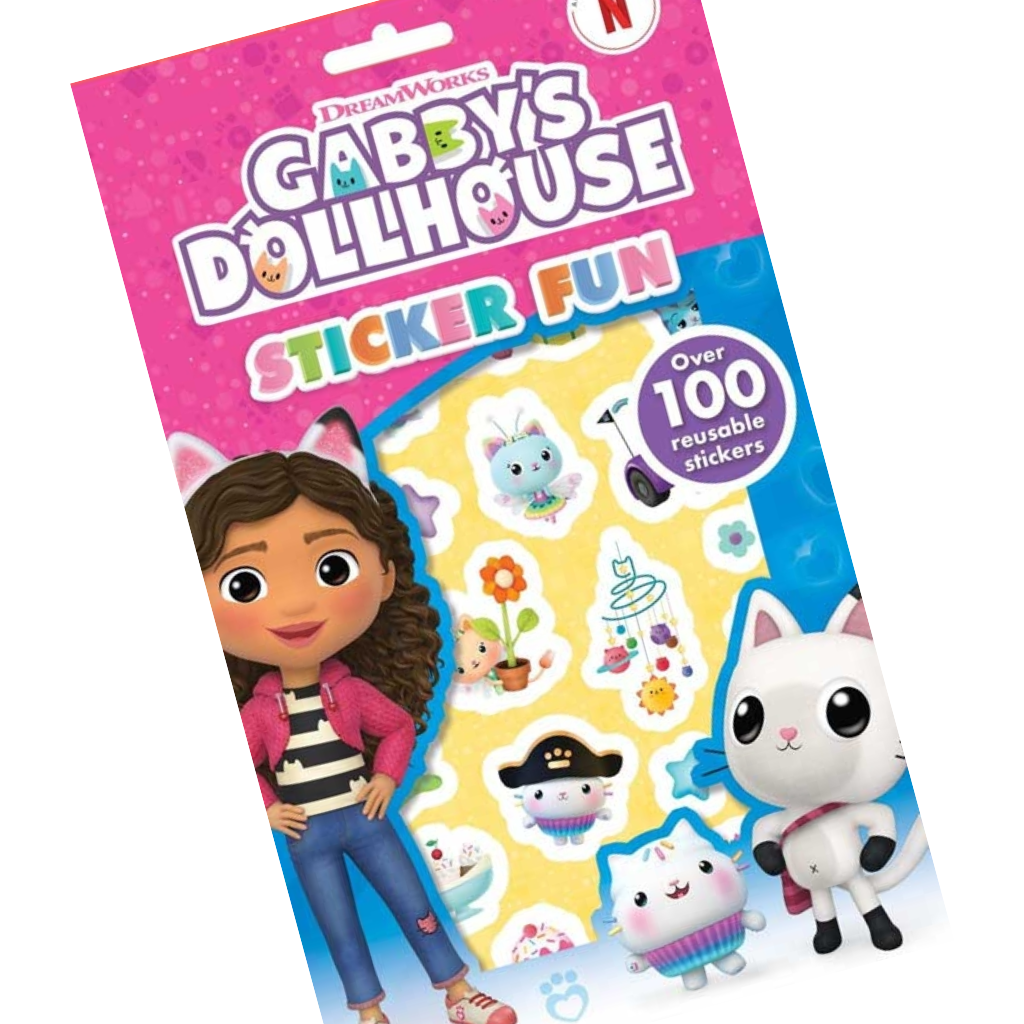 Sticker Fnn Gabby's Dollhouse Sticker Fun | Licensed Stickers | Kids Party Craft – KPC